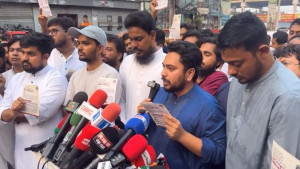 স্বরাষ্ট্রমন্ত্রী ও জ্বালানিমন্ত্রীর পদত্যাগ দাবি নাহিদ ইসলামের