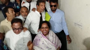 জামিন পেয়ে 'জয় বাংলা' স্লোগান দিলেন আইভী