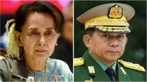 সু চিকে নিয়ে নমনীয়তার বার্তা দিলেন মিন অং হ্লেইং