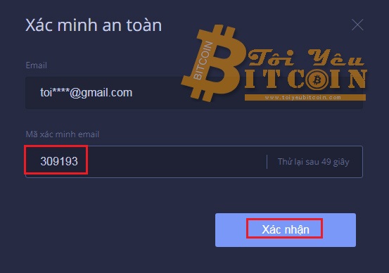 Bảo mật tài khoản Huobi. Ảnh 6