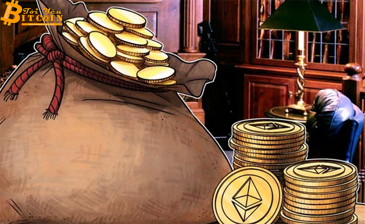 Hơn 80% tổng nguồn cung Ethereum đang nằm trong tay 7.572 cá voi