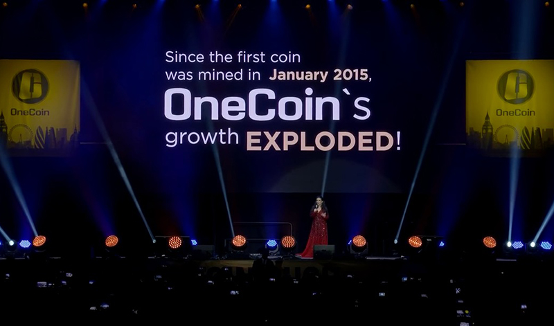 OnecCoin kêu gọi được 4 tỷ USD tiền đầu tư sau đó biến mất không một dấu vết. Người sáng lập OneCoin, Ruja Ignatova hiện vẫn chưa được tìm thấy. Ảnh: OneCoin.