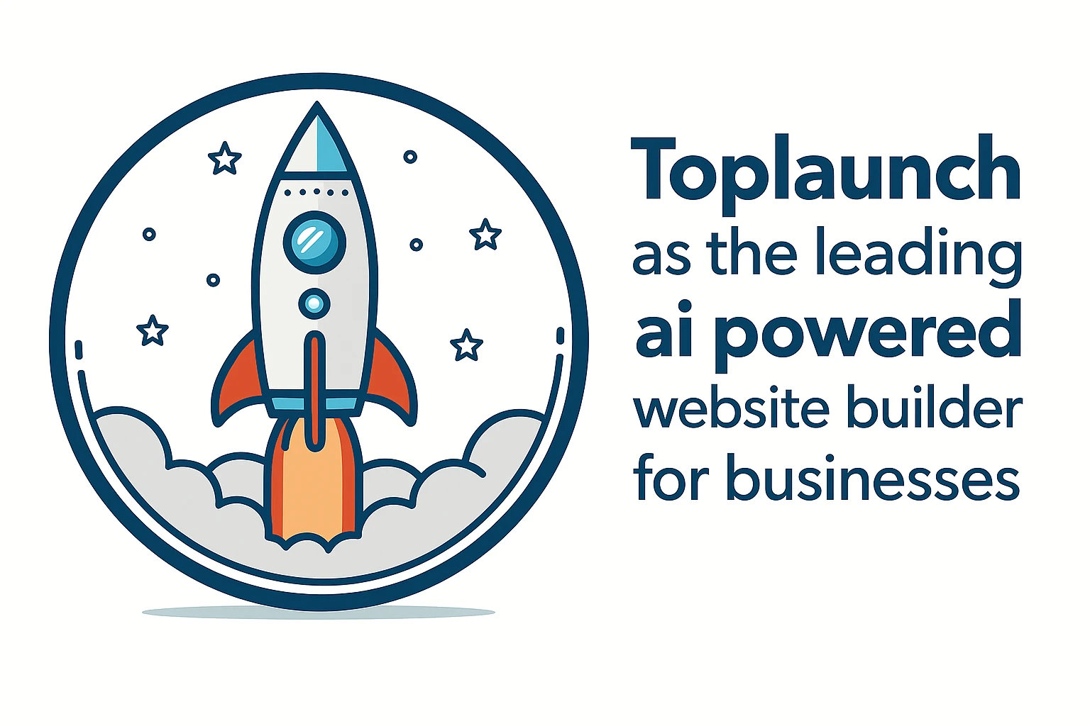 Toplaunch ai website builder as the leading ai powered website builder for businesses