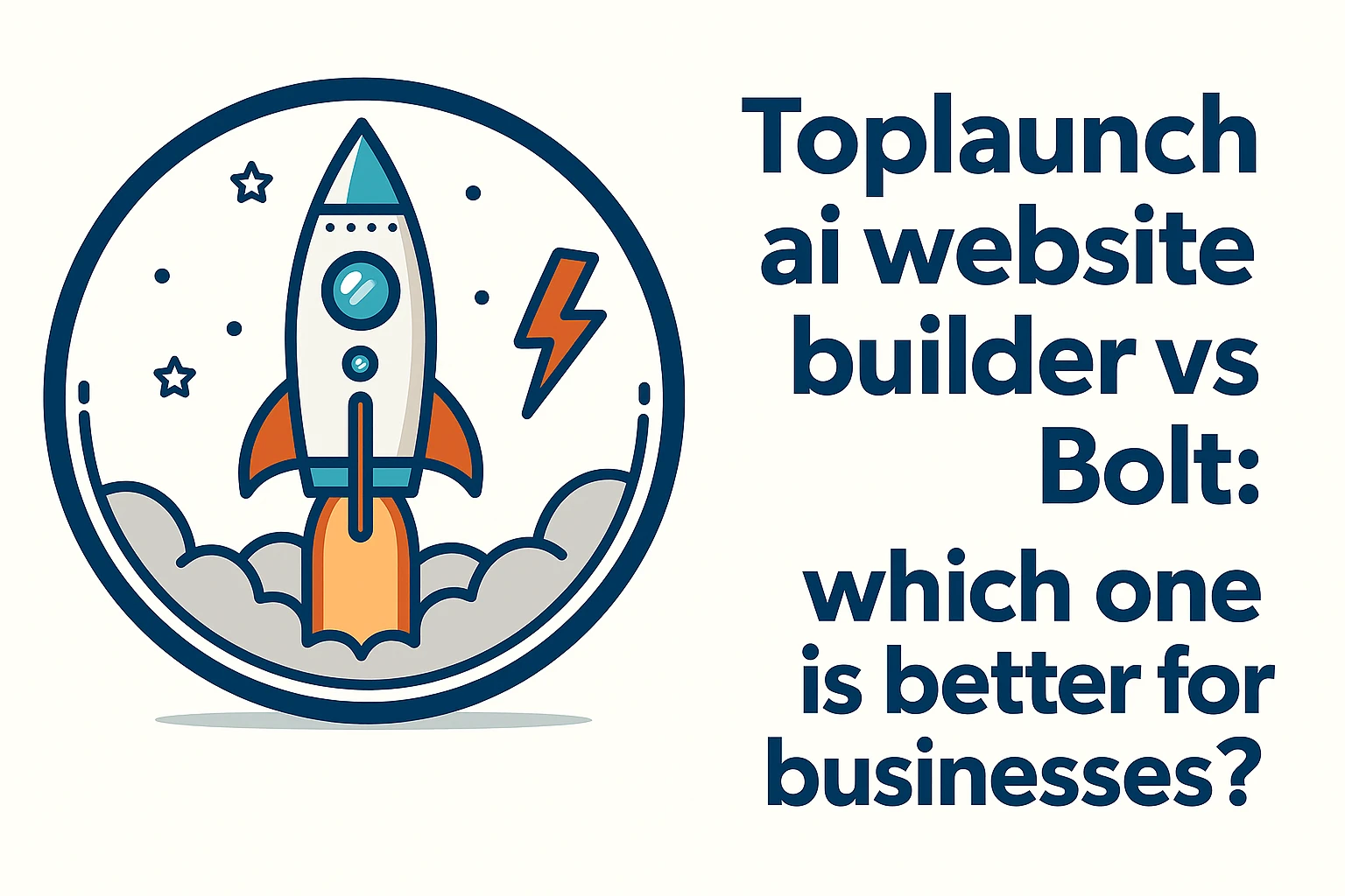 Toplaunch ai website builder vs Bolt: which one is better for businesses?