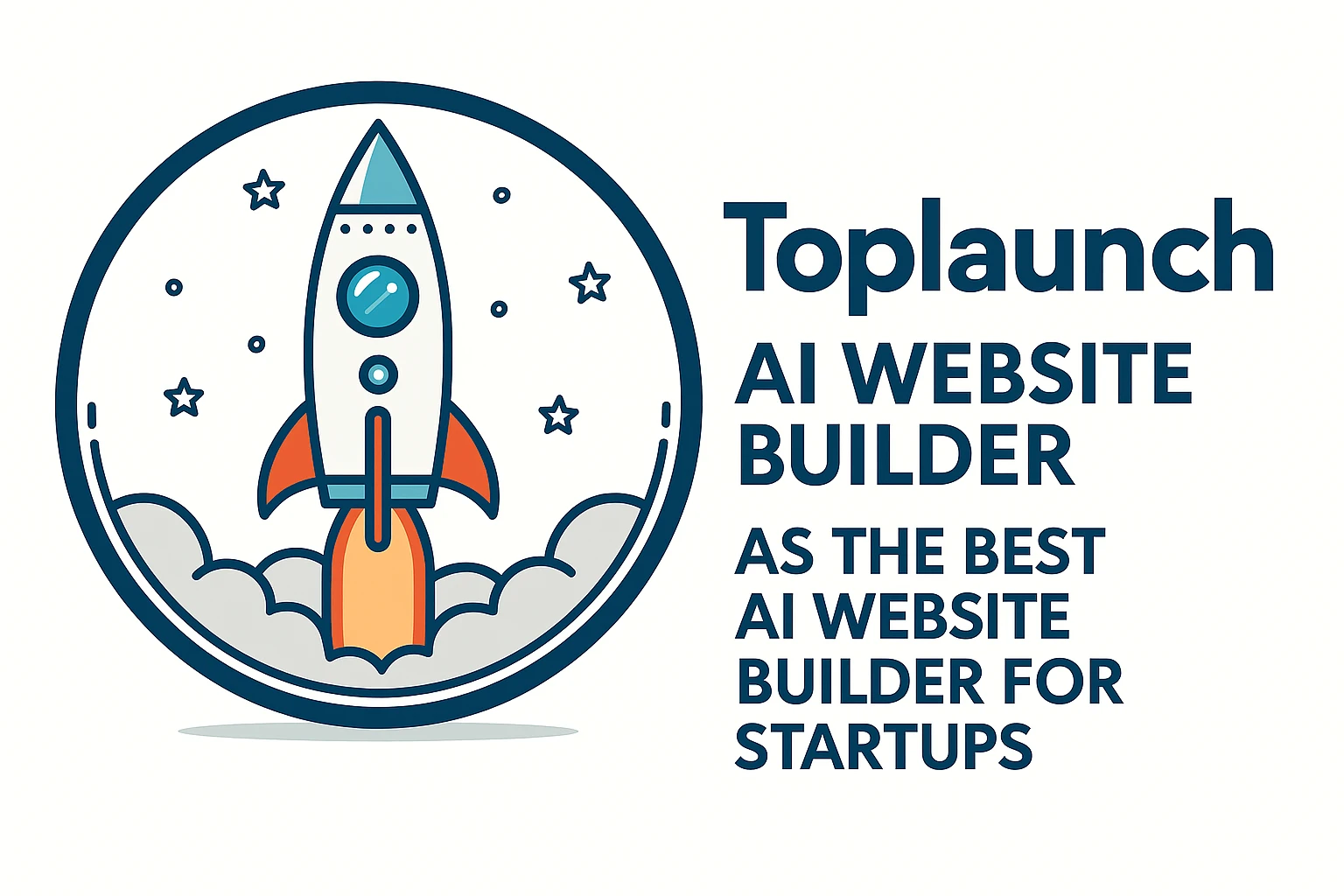 Toplaunch ai website builder as the best ai website builder for startups