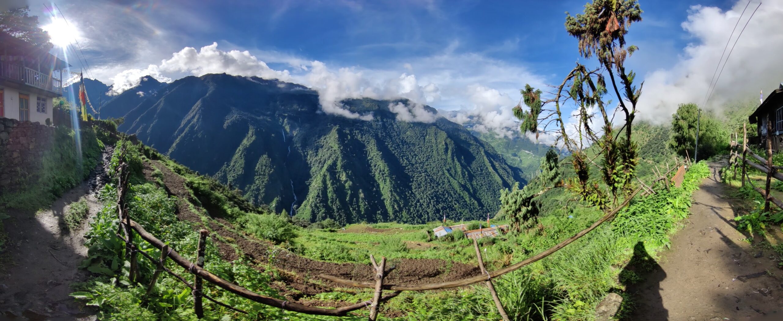 Langtang Valley Trek Pano