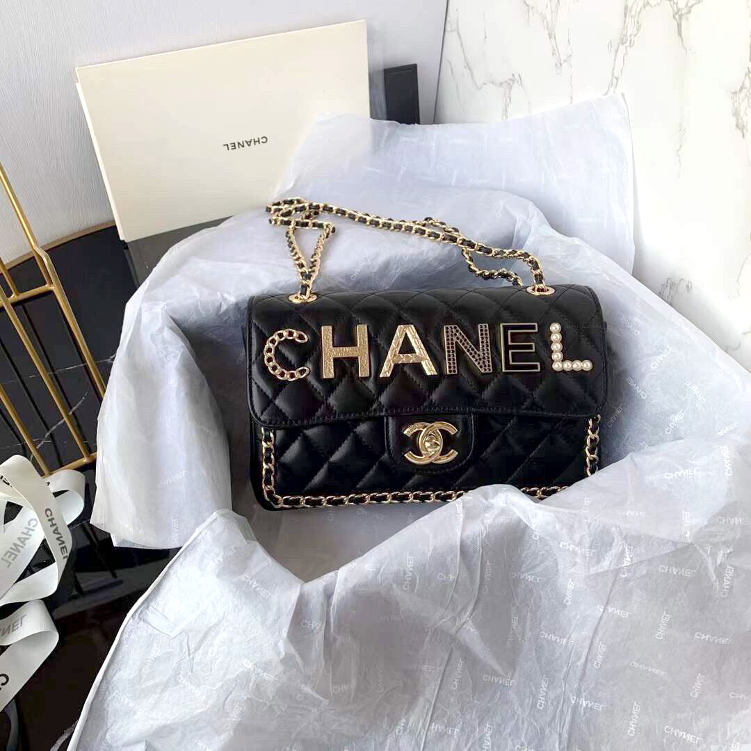 Chanel Front Logo Flap Bag  Capsule Auctions