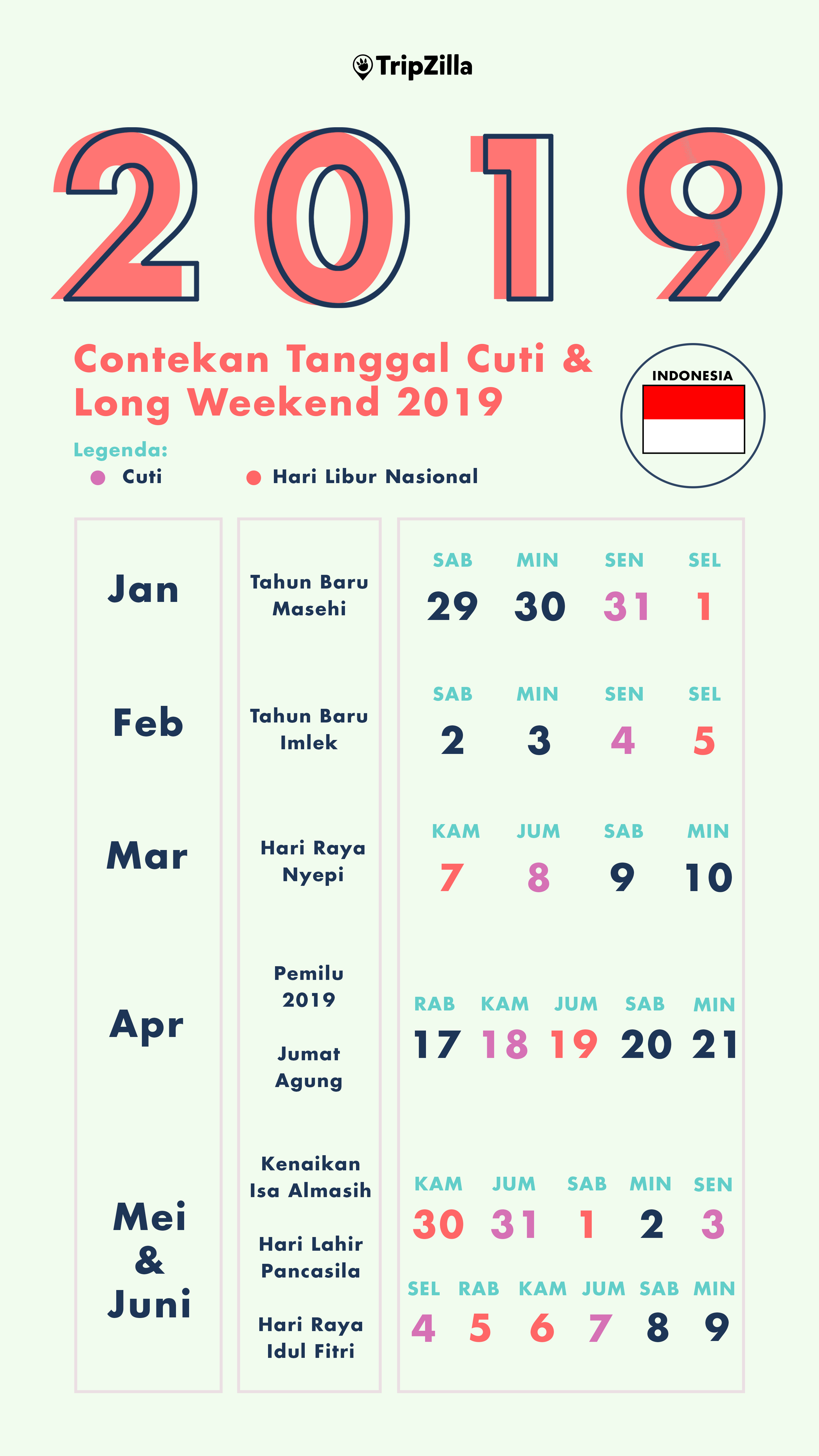 Kalender Libur Nasional 2020 Indonesia Cara 