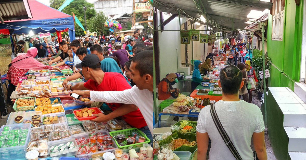 10 Tempat Berburu Kuliner di Pasar Ramadhan Jogja