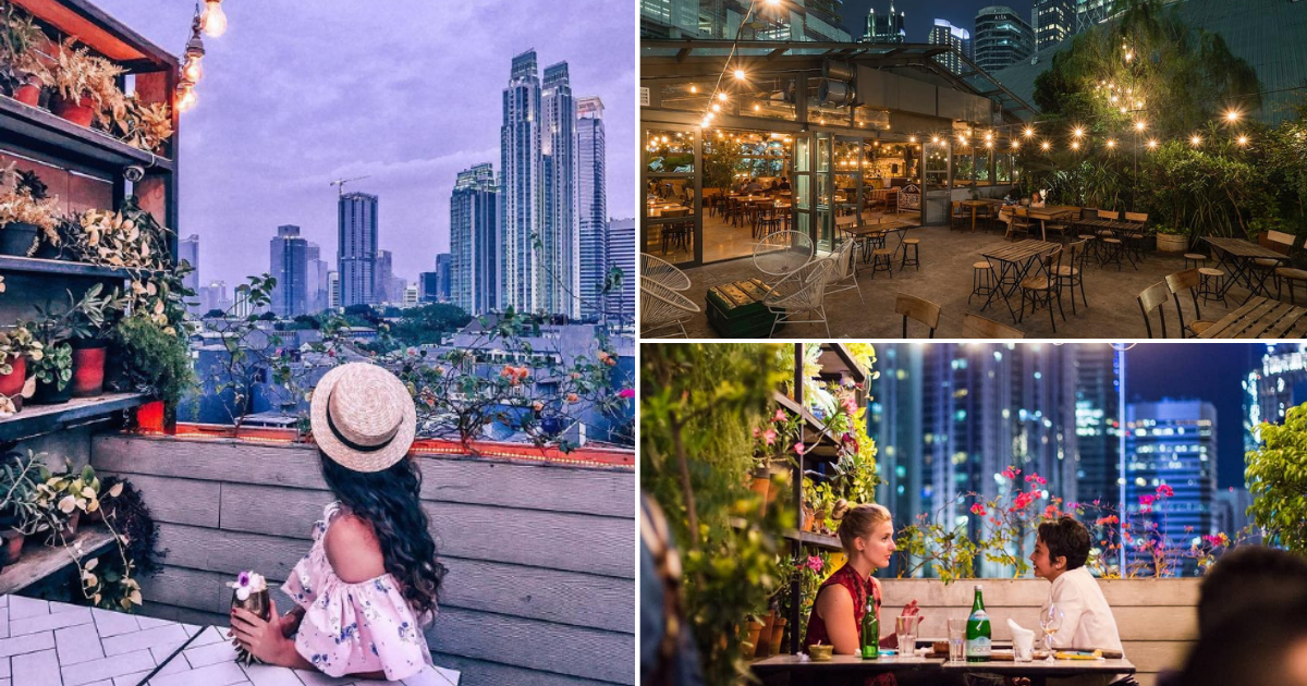 7 Tempat Makan Rooftop Di Jakarta Untuk Dinner Romantis