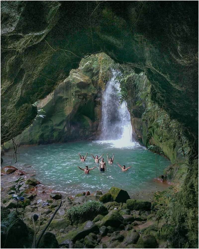 waterfall in Sukabumi