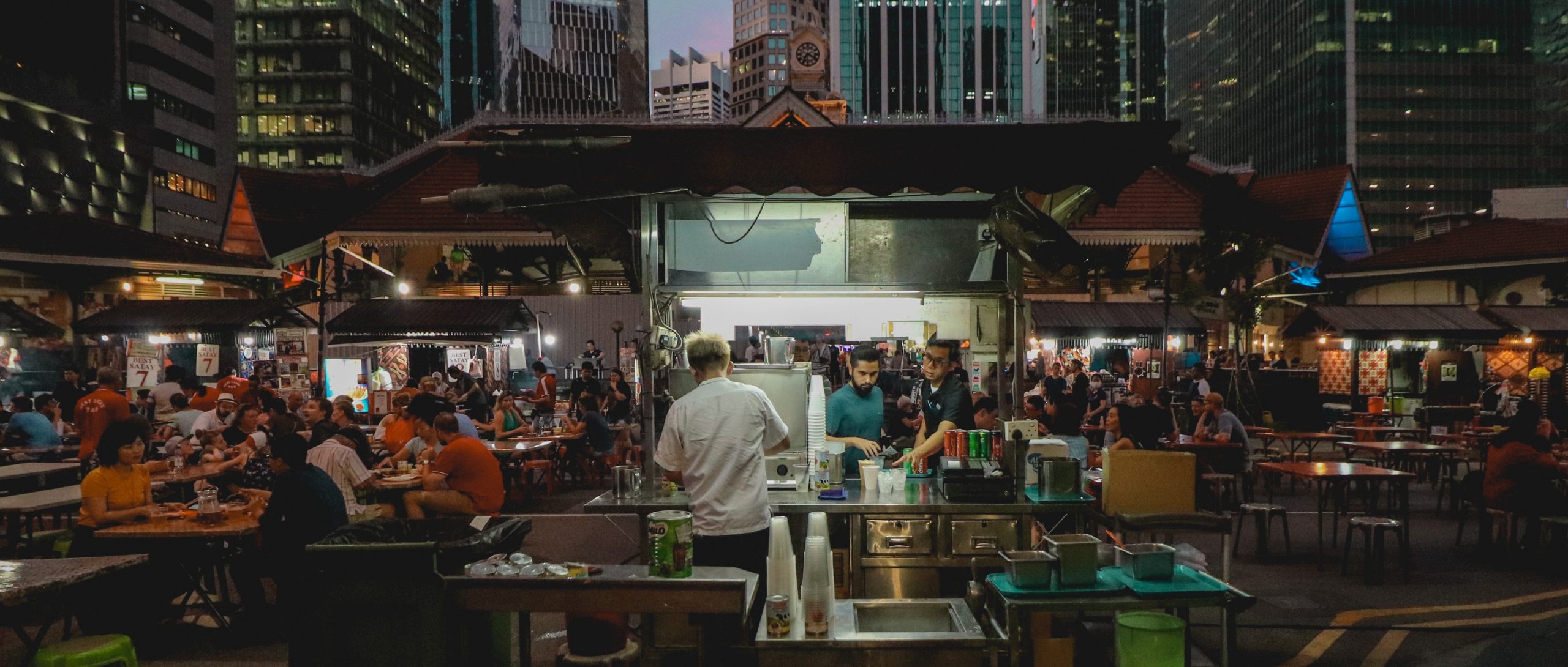 Cheap Culinary Places Less Than 10 SGD in Singapore - Lau Pa Sat