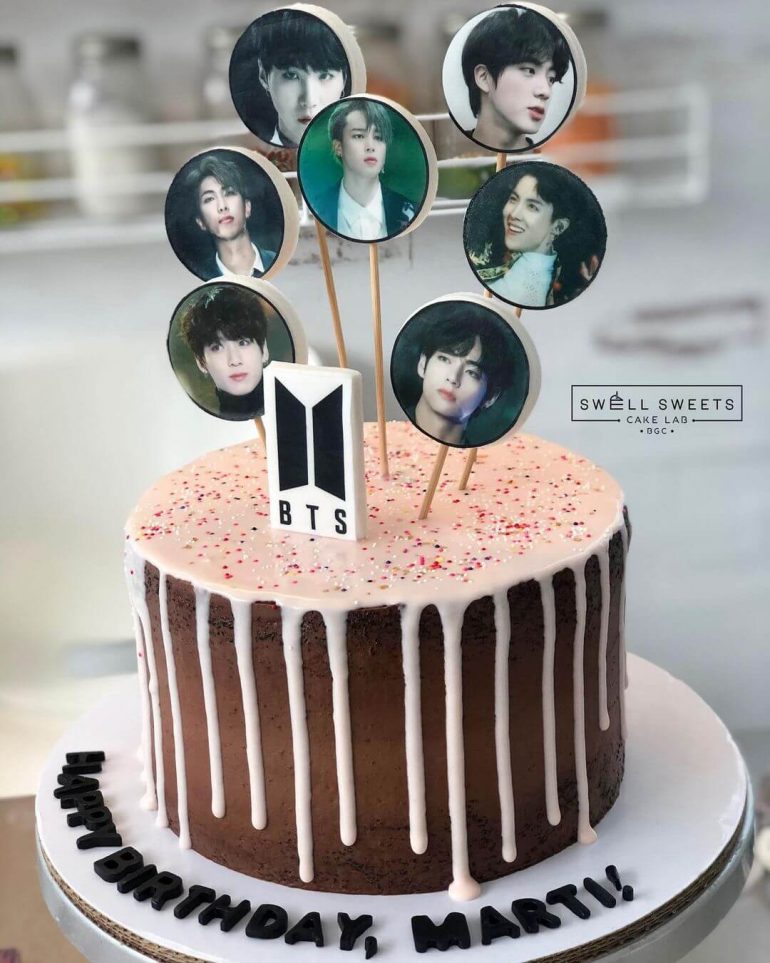 Swell Sweets Cake Lab Makes Bts Cakes And Cupcakes 7961