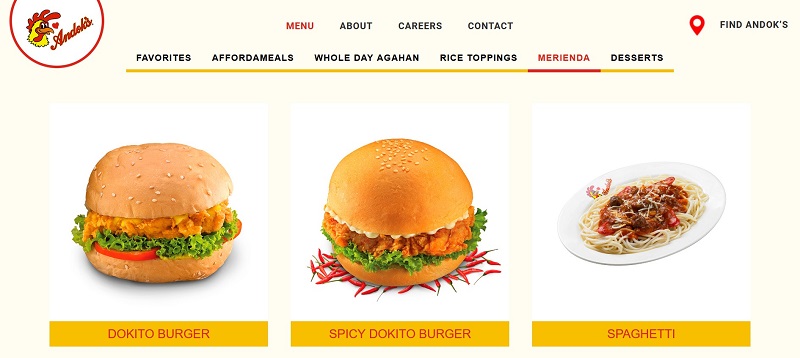 Andok's Dokito Burger