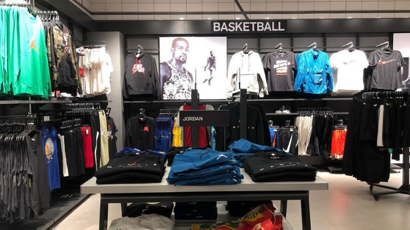 basketball gear at nike factory store