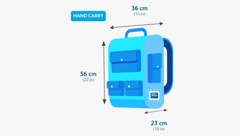 cathay pacific carry on dimensions