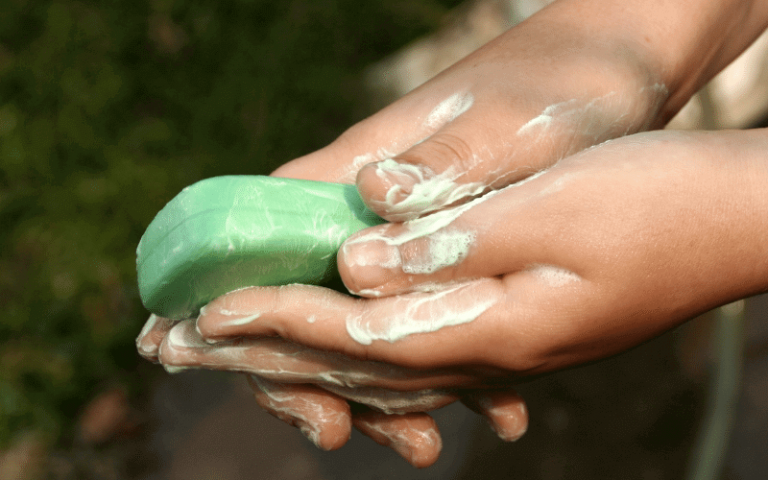 Antibacterial bar soap