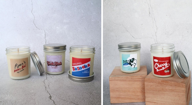 candy scented candles