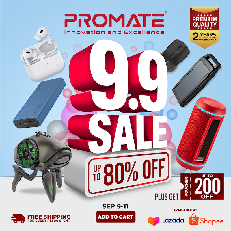 Promate Philippines 9.9 Sale