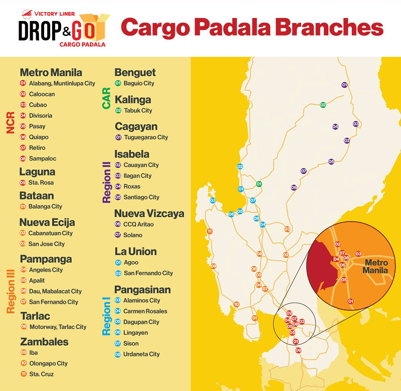 Drop & Go Branches for Next-Day Delivery Near Manila
