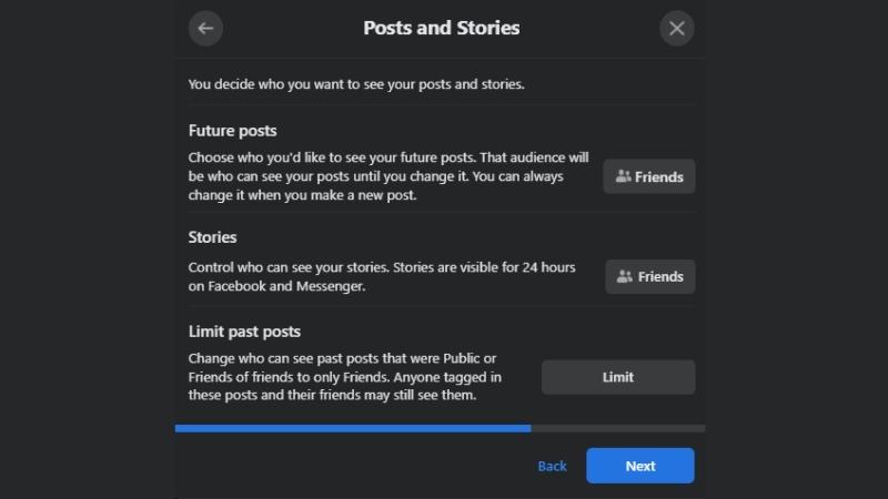 Social Media Privacy - Post and Stories