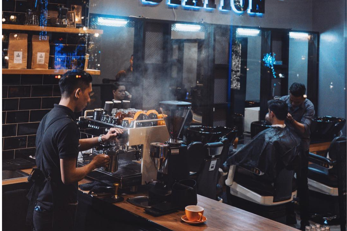 The Union Station Barbercafe is one of the best barbershops in Manila