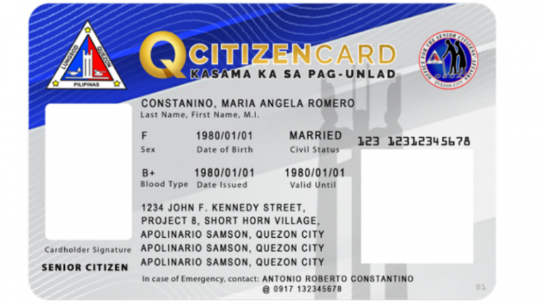 Senior Citizen Id Card Philippines 4473