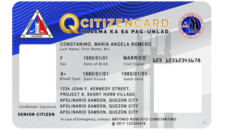 Valid ID in the Philippines Senior Citizen's ID