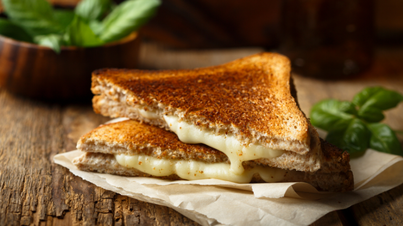 air fryer recipe grilled cheese
