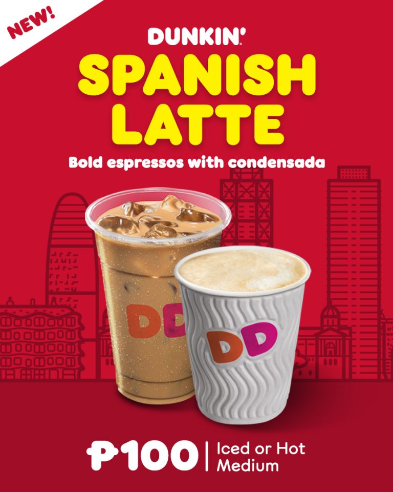 Dunkin spanish latte