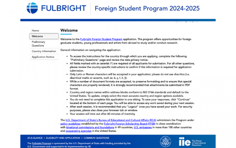 Fulbright Foreign Student Program for Filipinos 2024