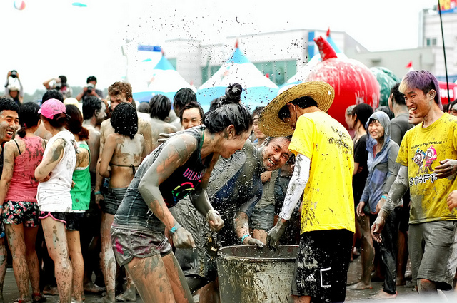 lễ hội bùn Boryeong