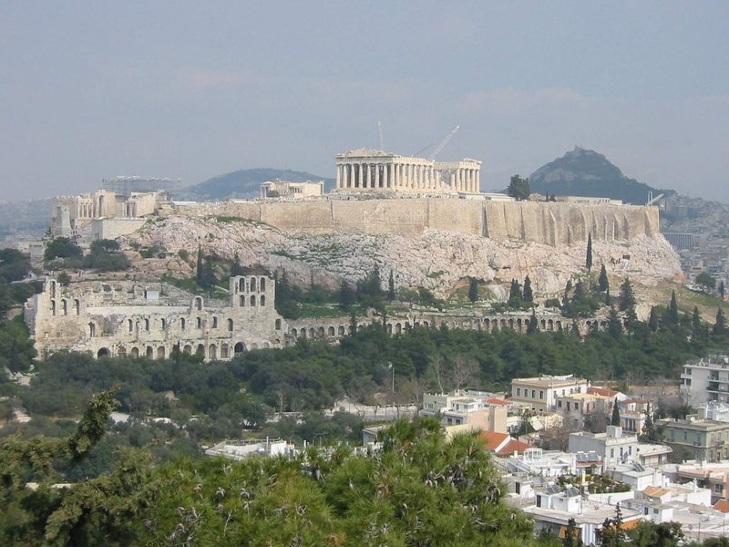Acropolis ở Athens