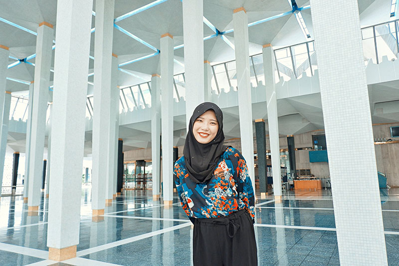 Du lịch tự túc Singapore - Malaysia - Masjid Negara