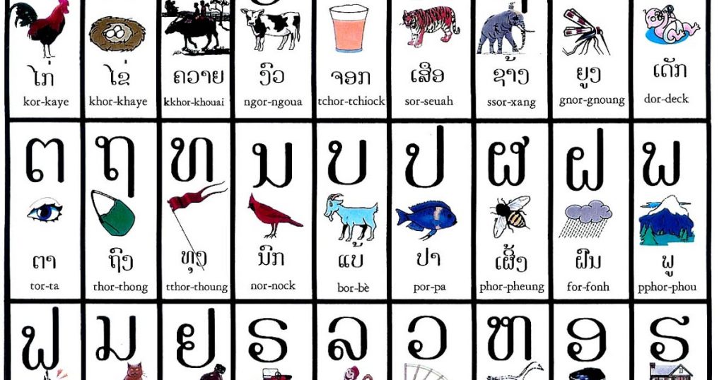 Ngôn ngữ Lào khá phức tạp