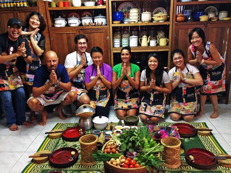 Lớp nấu ăn ở Silom