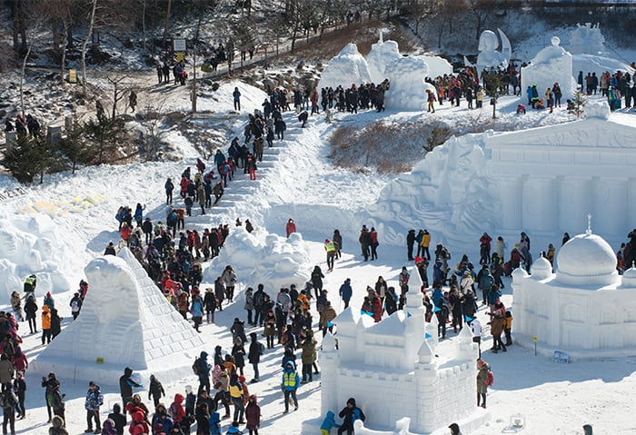 Lễ hội núi tuyết Taebaeksan
