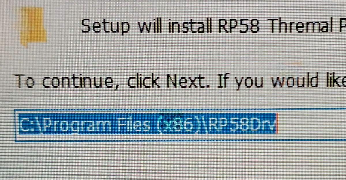 memilih folder instalasi