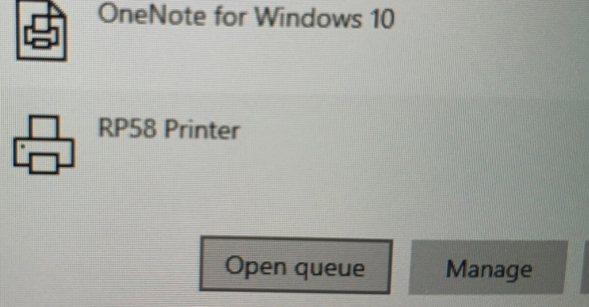 melakukan manage printer