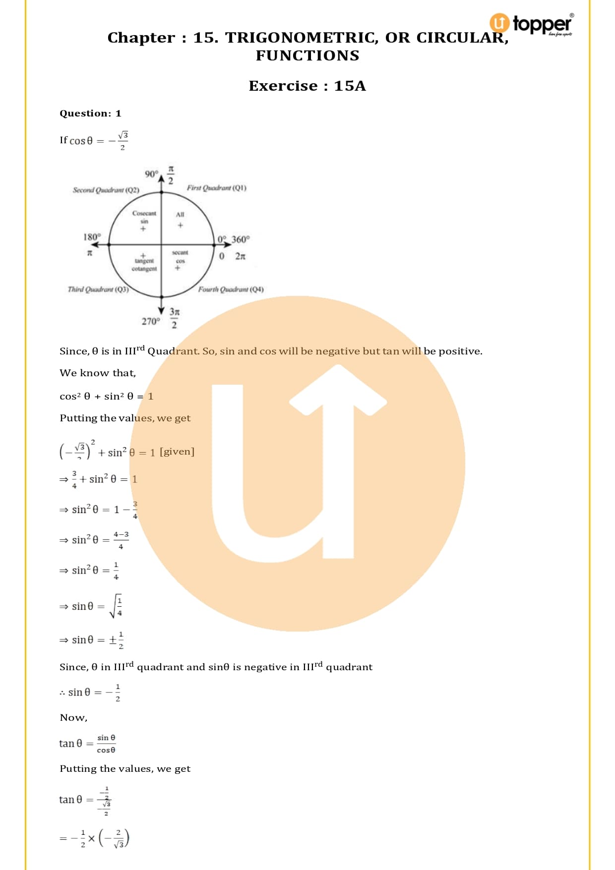 RS Aggarwal Class 11 Solutions Chapter 15