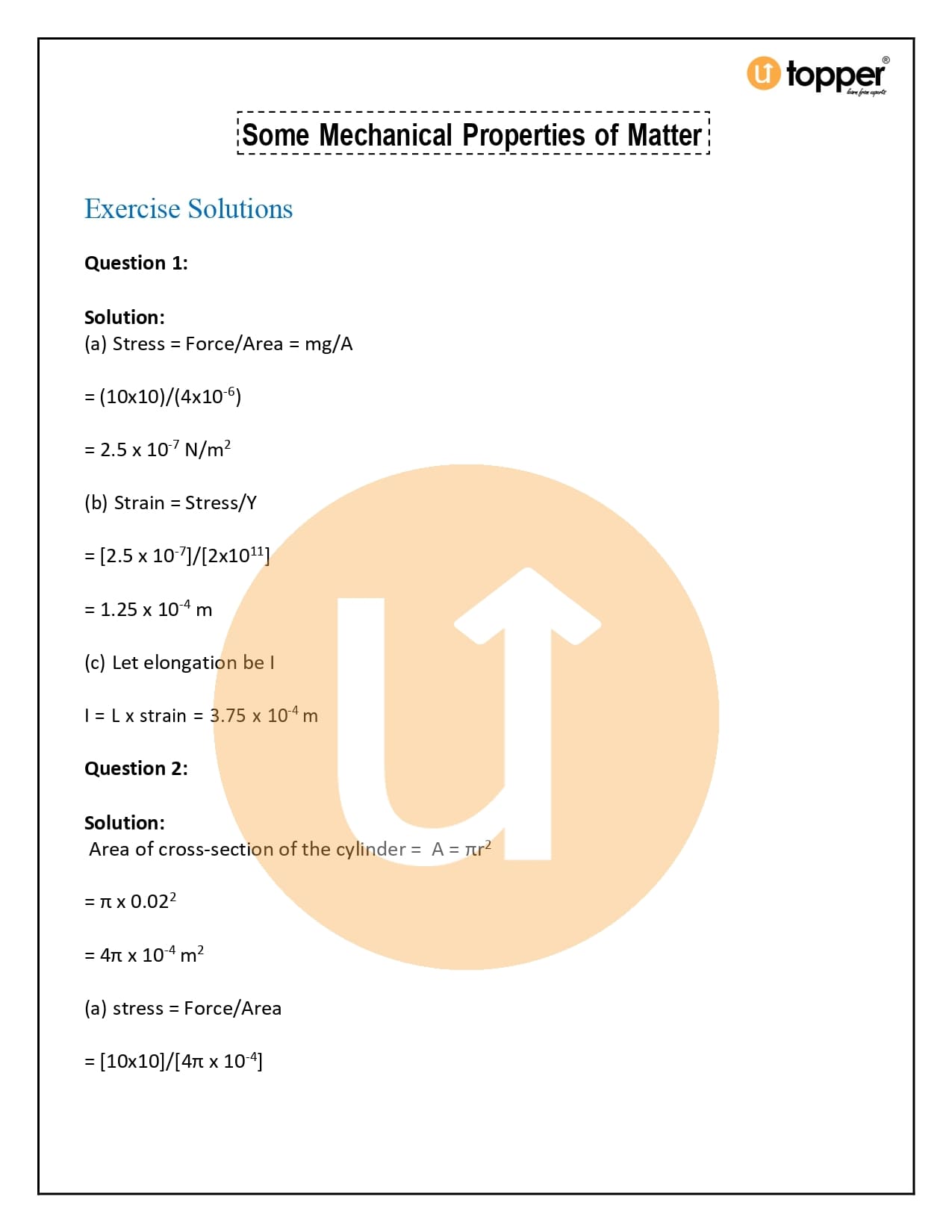 HC Verma Class 11 Physics Solutions Chapter 14