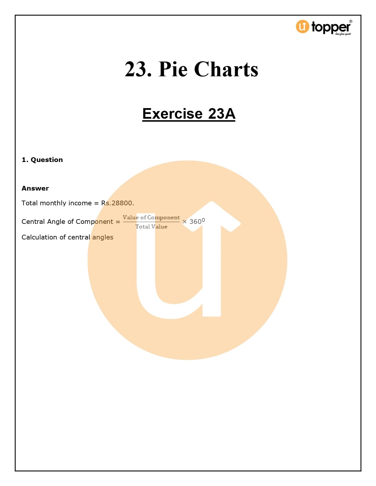 RS Aggarwal Class 8 Solutions Chapter 23