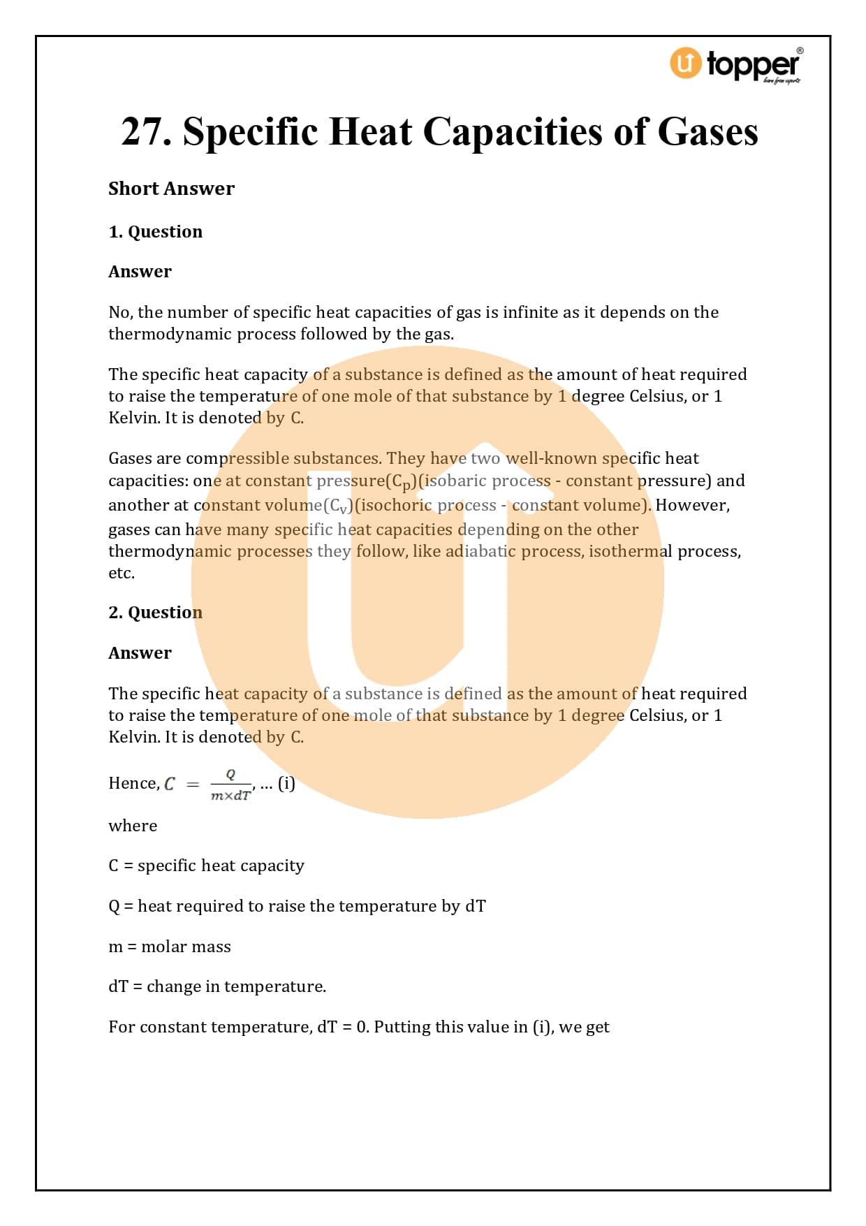 HC Verma Class 12 Physics Solutions Chapter 27