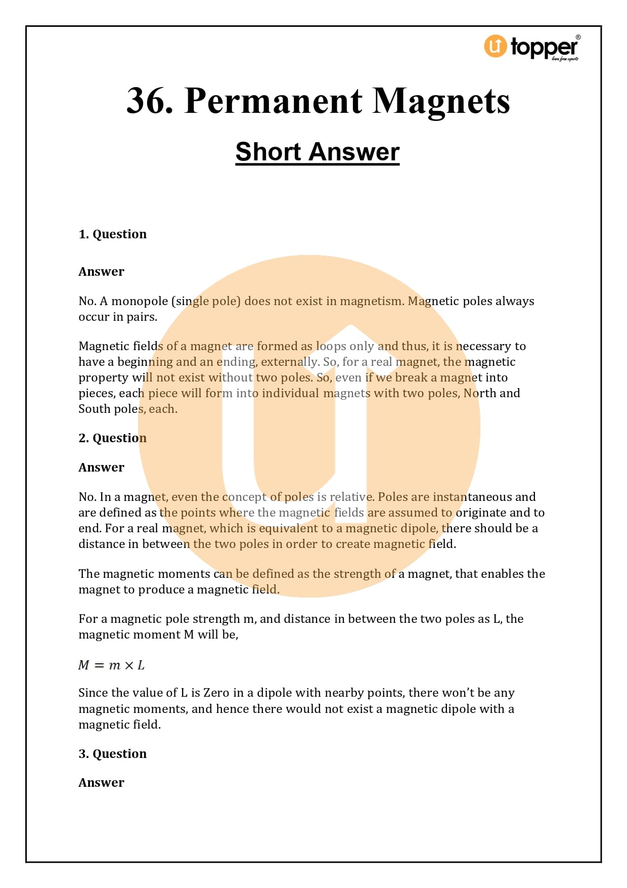 HC Verma Class 12 Physics Solutions Chapter 36