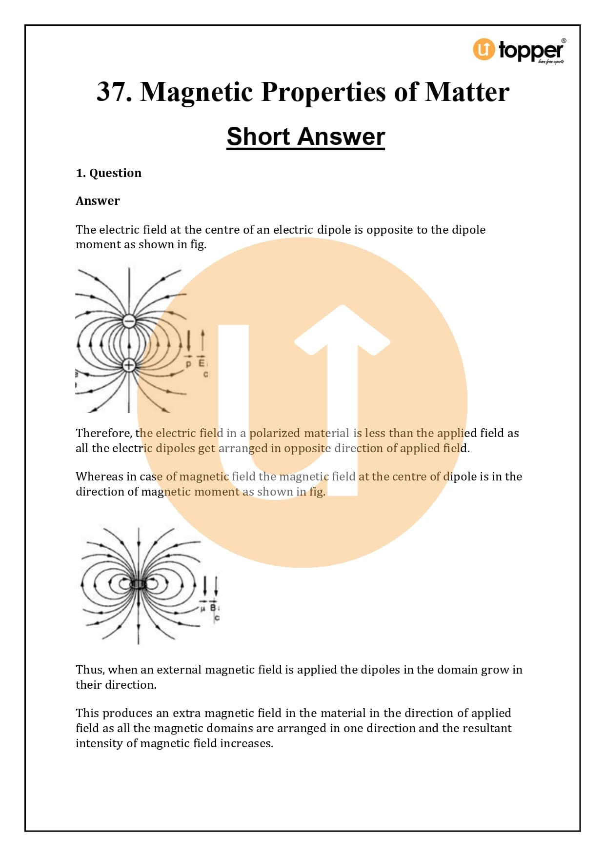 HC Verma Class 12 Physics Solutions Chapter 37