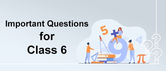 important question for class 6