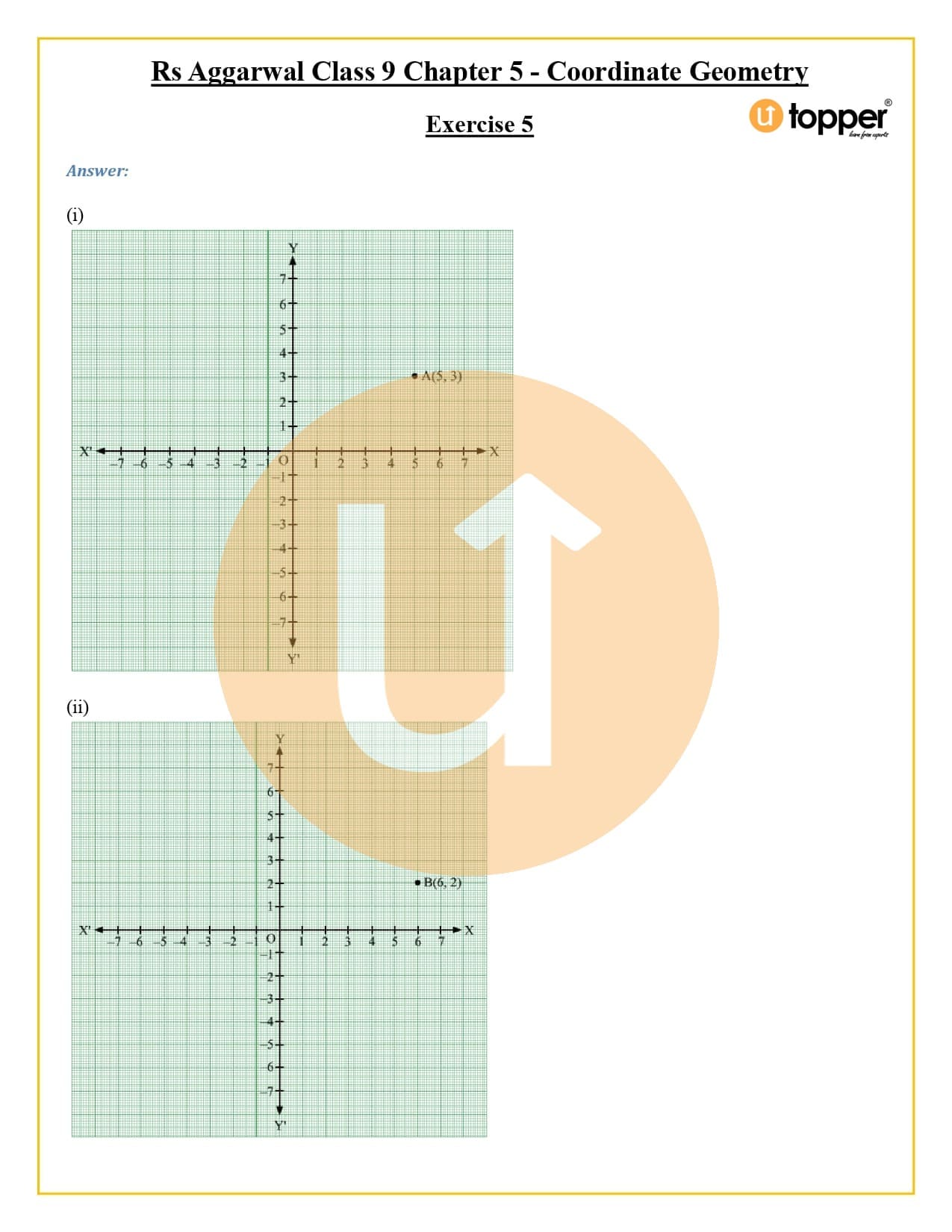 RS Aggarwal Class 9 Solutions Chapter 5
