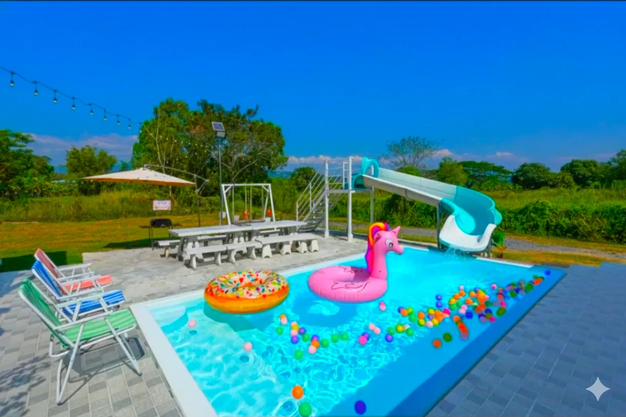 Pixel​ mountain​ view​ pool​villa​
