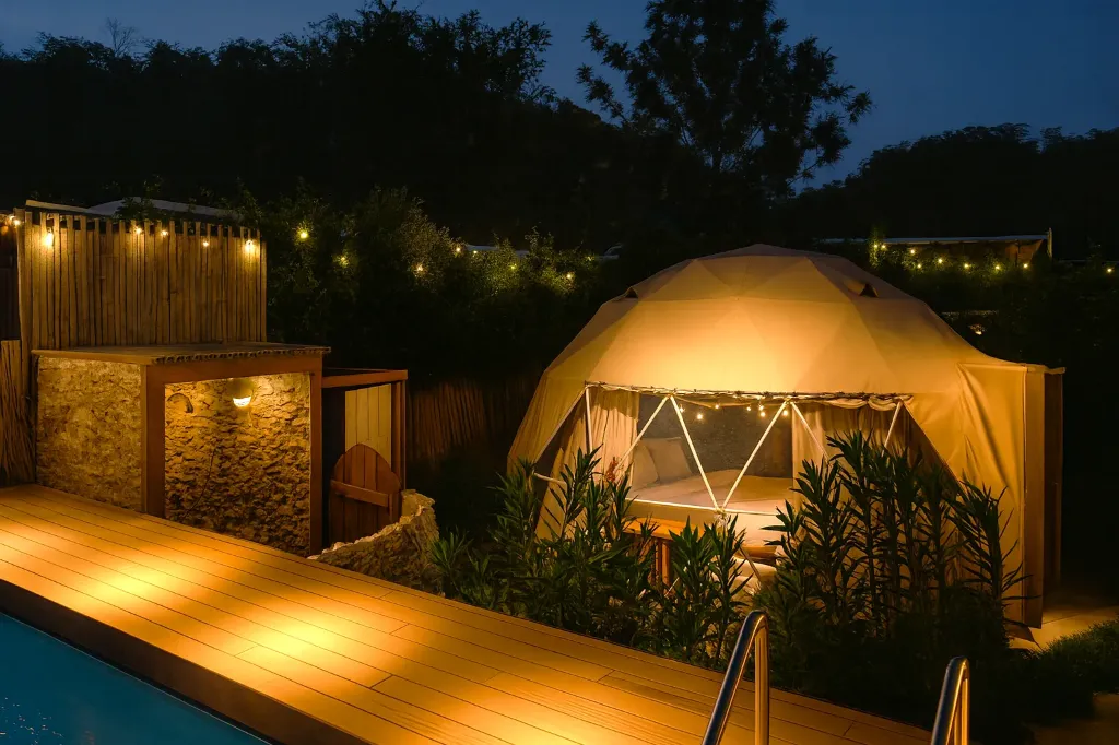 Terra Glamp L – Flora Dome