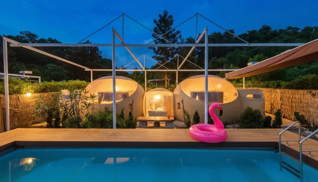 Gemini Glamp K – Flora Dome